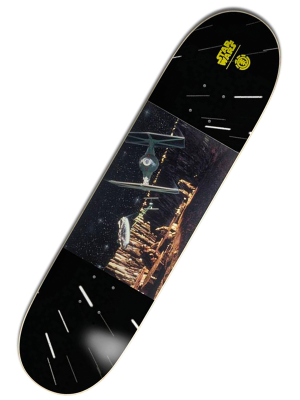 Element SWXE TIE FIGHTER skate board deska - 8.5 černá