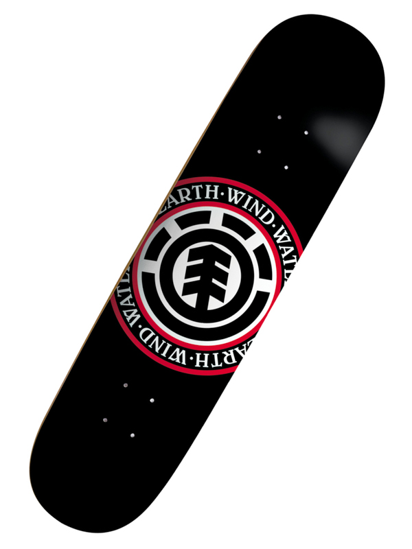 Element SEAL 8 skate board deska - 8.0 černá