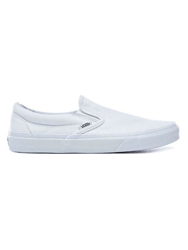 Vans Classic Slip-On TRUE WHITE pánské boty - 45EUR bílá