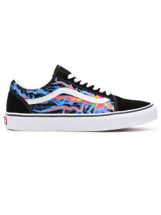 Vans Old Skool (ELECTRIC FLAME)BLK/TRWHT