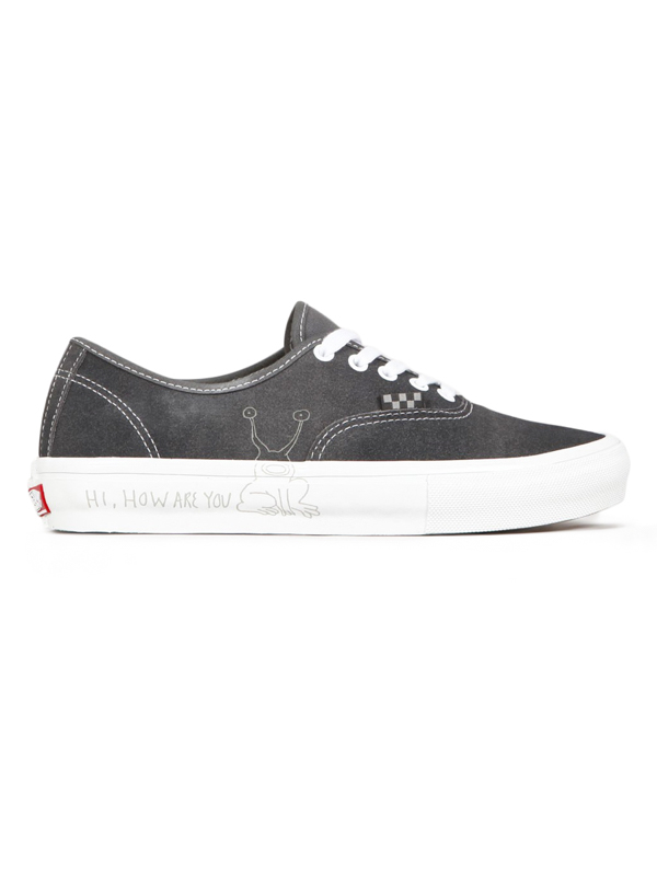 Vans Skate Authentic (DANIEL JOHNSTON) RAVEN pánské boty - 44EUR černá