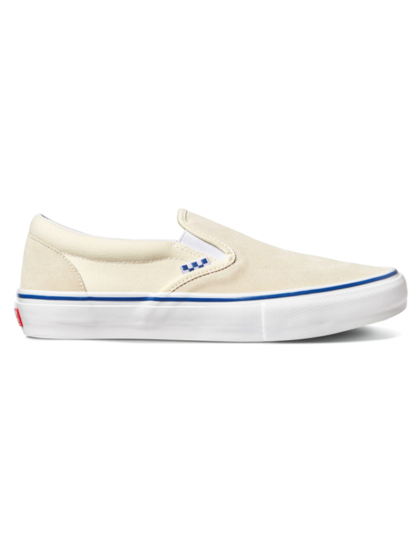 Vans Skate Slip-On (RAW CANVAS)CLASSIC WHITE pánské boty - 40,5EUR bílá