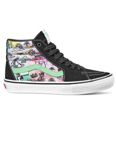 Vans Skate SK8-Hi (SHROOM DOOM) BLK/GR ASH