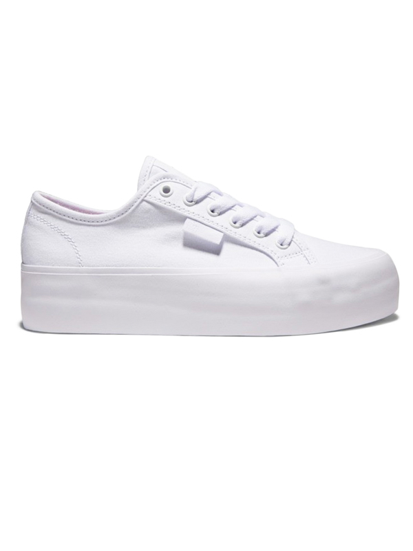 Dc MANUAL WHITE/WHITE dámské boty - 40,5EUR