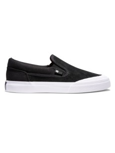 Dc MANUAL SLIP-ON RT S BLACK/BLACK/WHITE