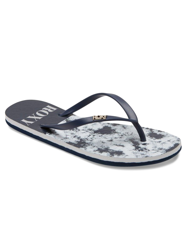 Roxy VIVA STAMP II NAVY WHITE letní žabky - 36EUR