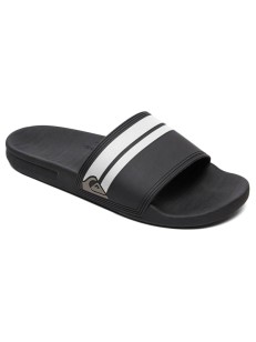 Quiksilver RIVI SLIDE BLACK/BLACK/WHITE