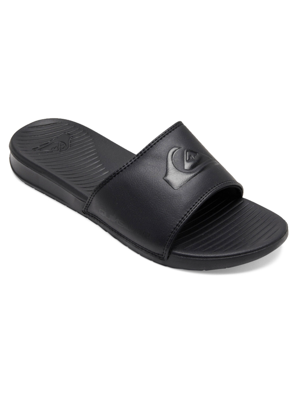 Quiksilver BRIGHT COAST SOLID BLACK pánské plážové pantofle - 40EUR