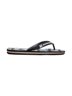 Quiksilver MOLOKAI VACANCY BLACK/GREEN/BLACK