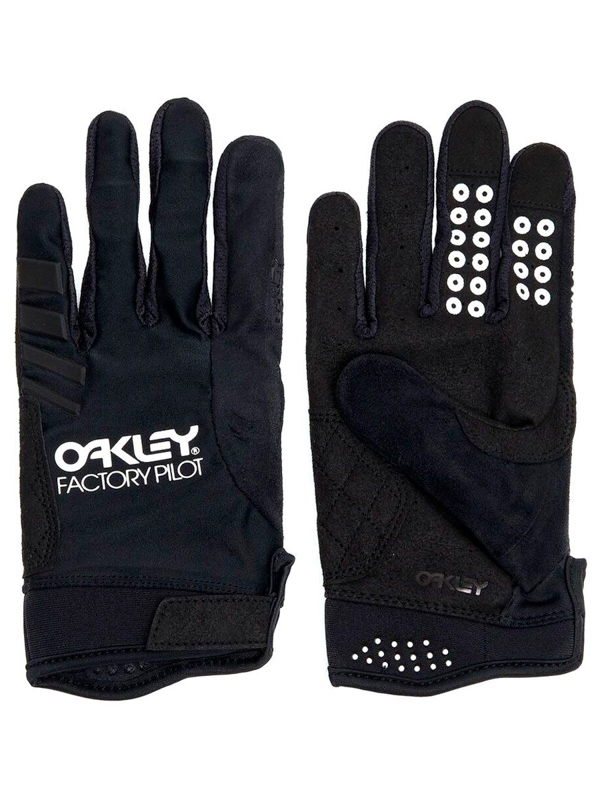 Oakley SWITCHBACK blackout cyklo rukavice - L černá