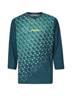 Oakley FLOW Hunter Green (Helmet) fahrrad t-shirt