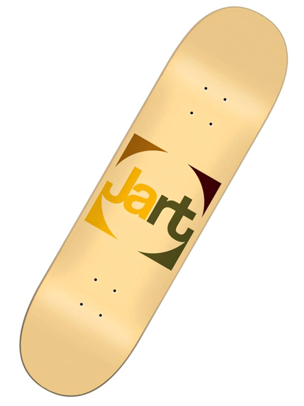 Jart Frame Cream skate board deska - 8.25 béžová
