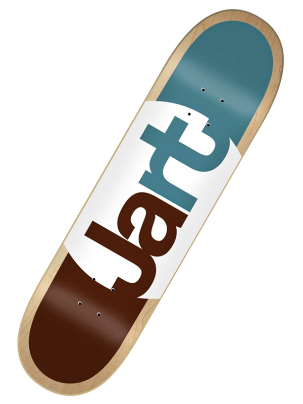 Jart Flagship skate board deska - 8.25 modrá