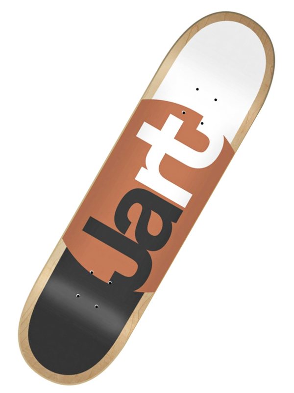 Jart Flagship skate board deska - 8.5 bílá