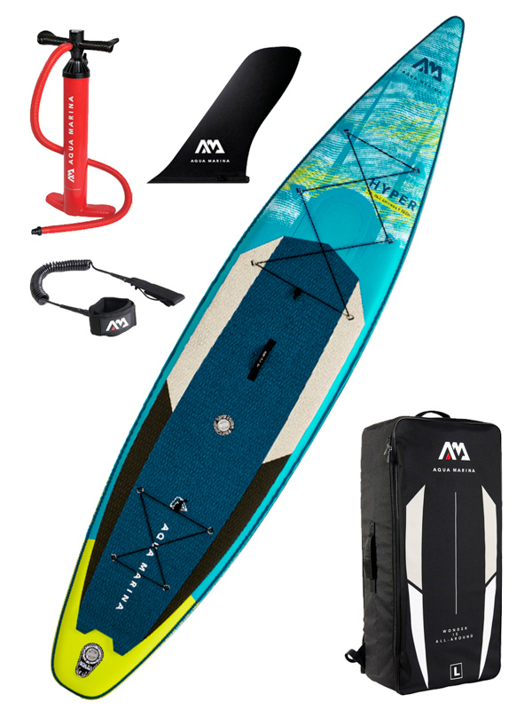 Aqua Marina HYPER paddleboard nafukovací - 12'6"x32" modrá