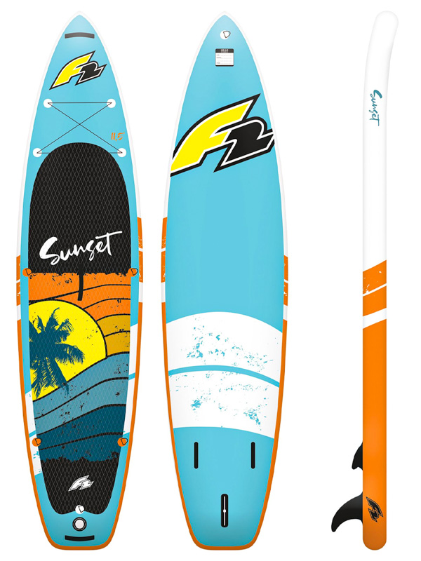 F2 SUNSET TURQUISE paddleboard /