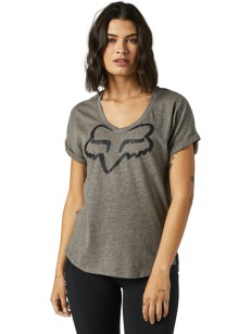 Fox Boundary GRAPHITE damen-t-shirt mit kurzen ärmel