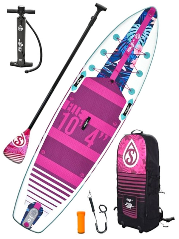 Skiffo ELLE paddleboard nafukovací - 10'4"x31" fialová