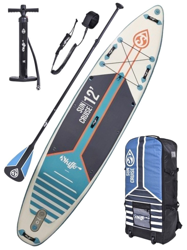 Skiffo Sun Cruise paddleboard nafukovací - 12'0"x34" modrá