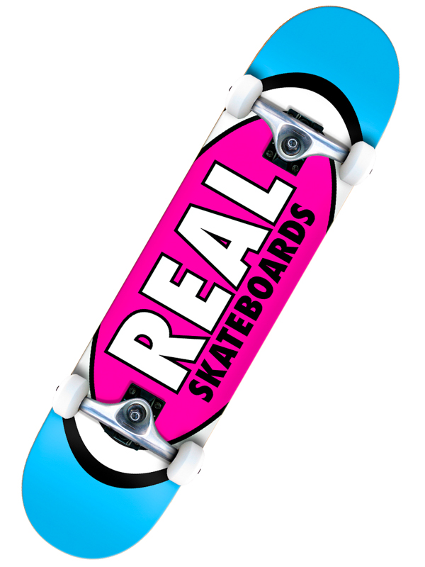 Real CLASSIC OVAL II skateboard - 7.3 modrá
