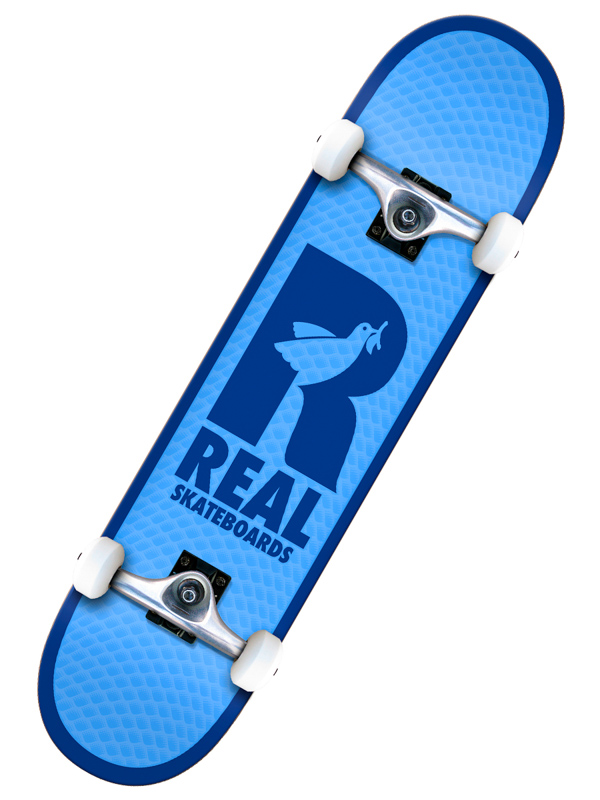 Real DOVES II skateboard - 7.75 modrá
