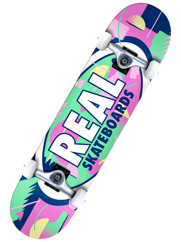 Real OUTRUN OVAL skateboard - 8.06 zelená