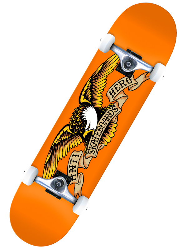 Antihero CLASSIC EAGLE skateboard - 7.75 oranžová