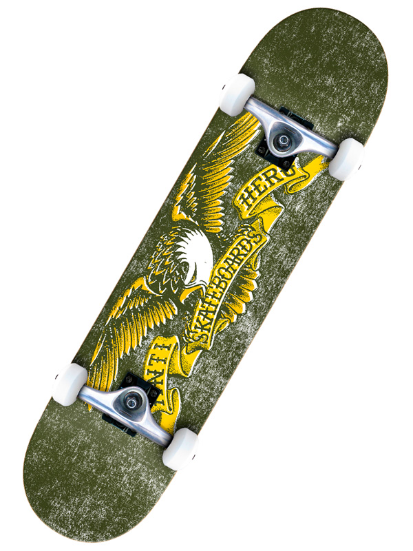 Antihero MISREGISTRATION skateboard - 8.25 zelená