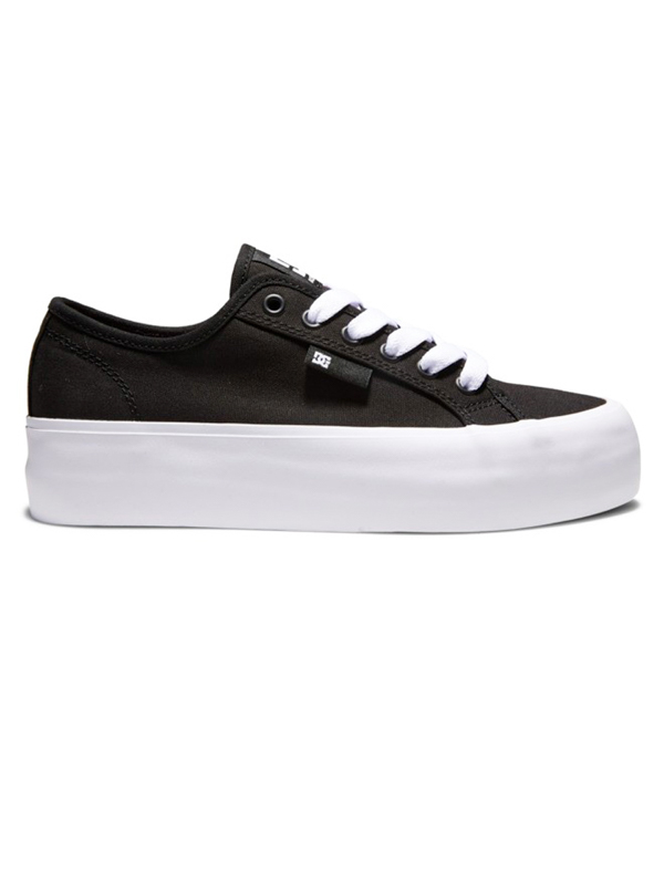 Dc MANUAL black/white dámské boty - 37EUR černá