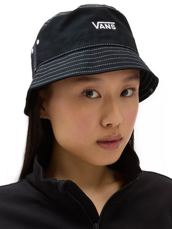Vans HANKLEY black dámský plátěný klobouk - M/L černá