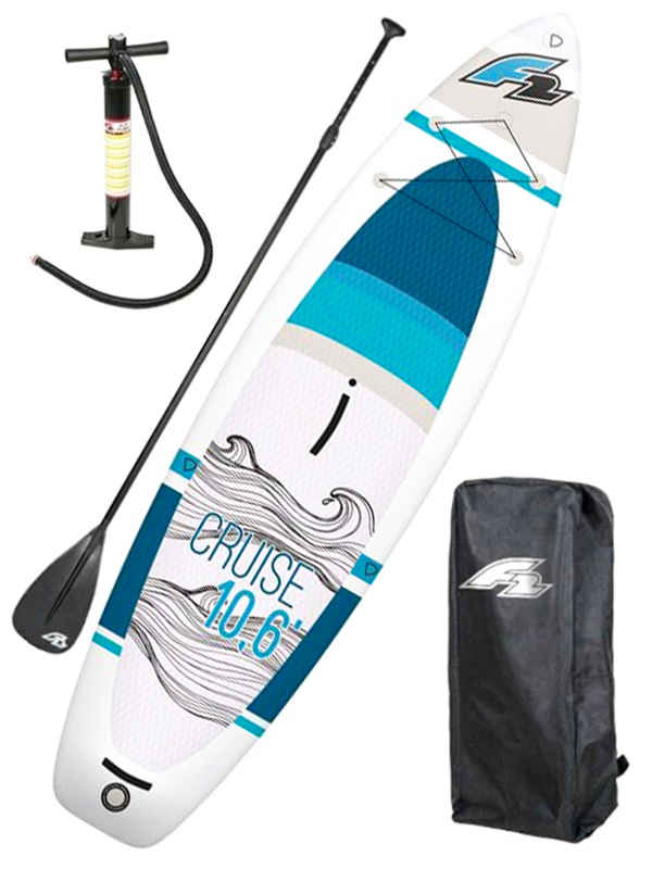 F2 CRUISE HFT TURQUISE paddleboard nafukovací - 10'6"x33" modrá