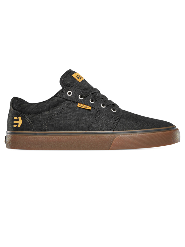 Etnies Barge LS BLACK/GUM/SILVER pánské boty - 41EUR černá