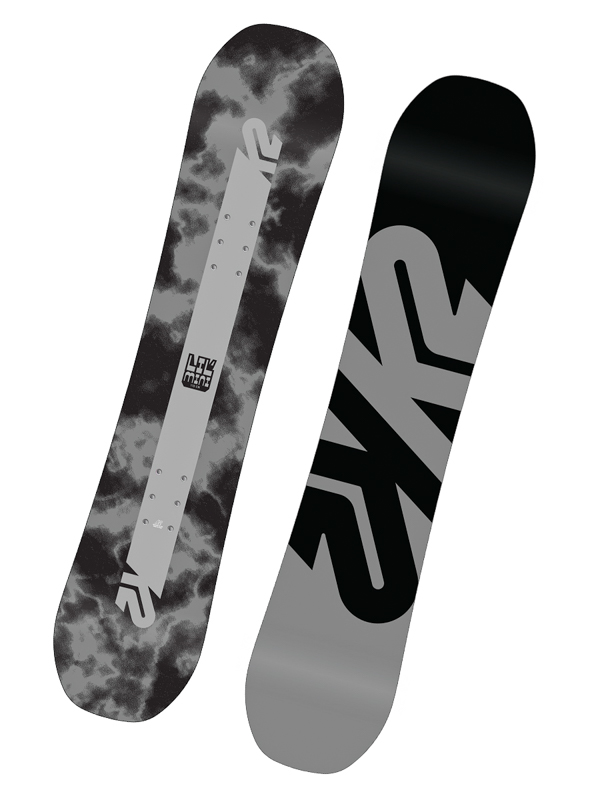 K2 LIL MINI design dětský snowboard - 75 černá