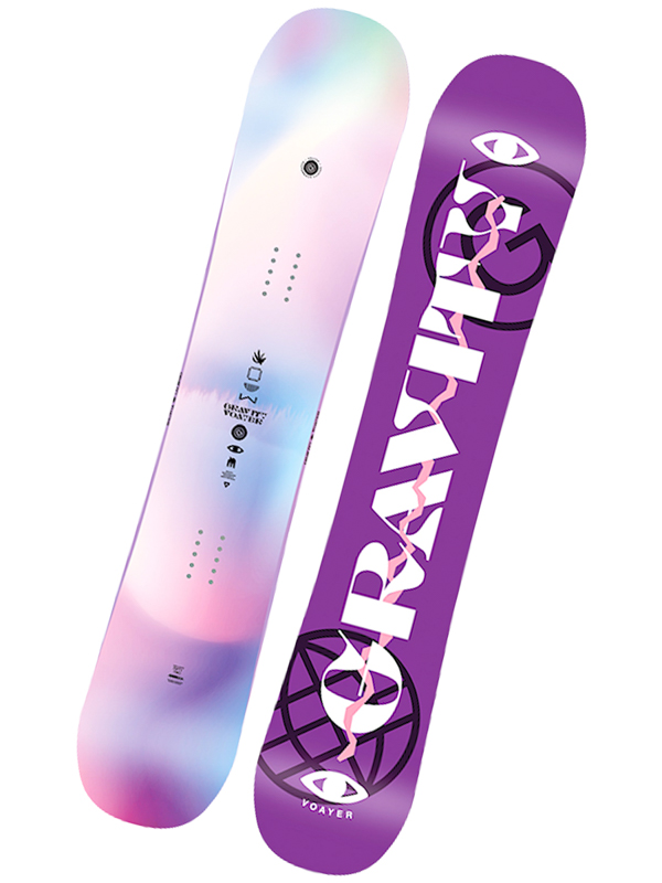 Gravity VOAYER dámský snowboard - 155 bílá