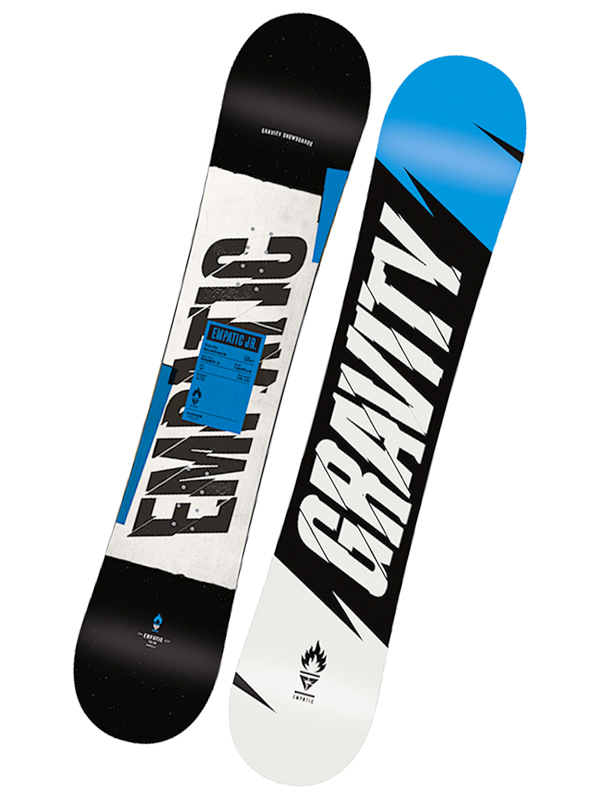 Gravity EMPATIC JR dětský snowboard - 140 černá