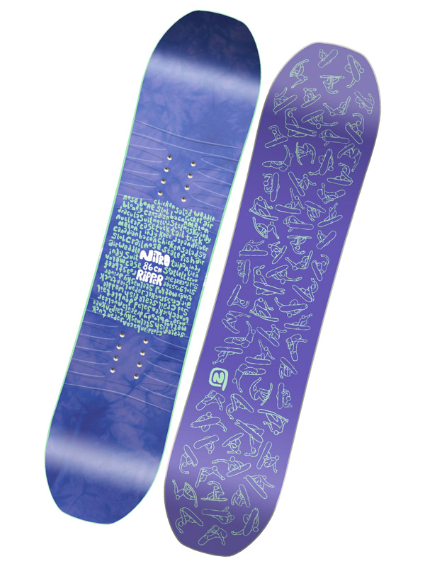Nitro RIPPER dětský snowboard - 86 modrá