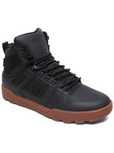Dc PURE HIGH-TOP BLACK/GUM