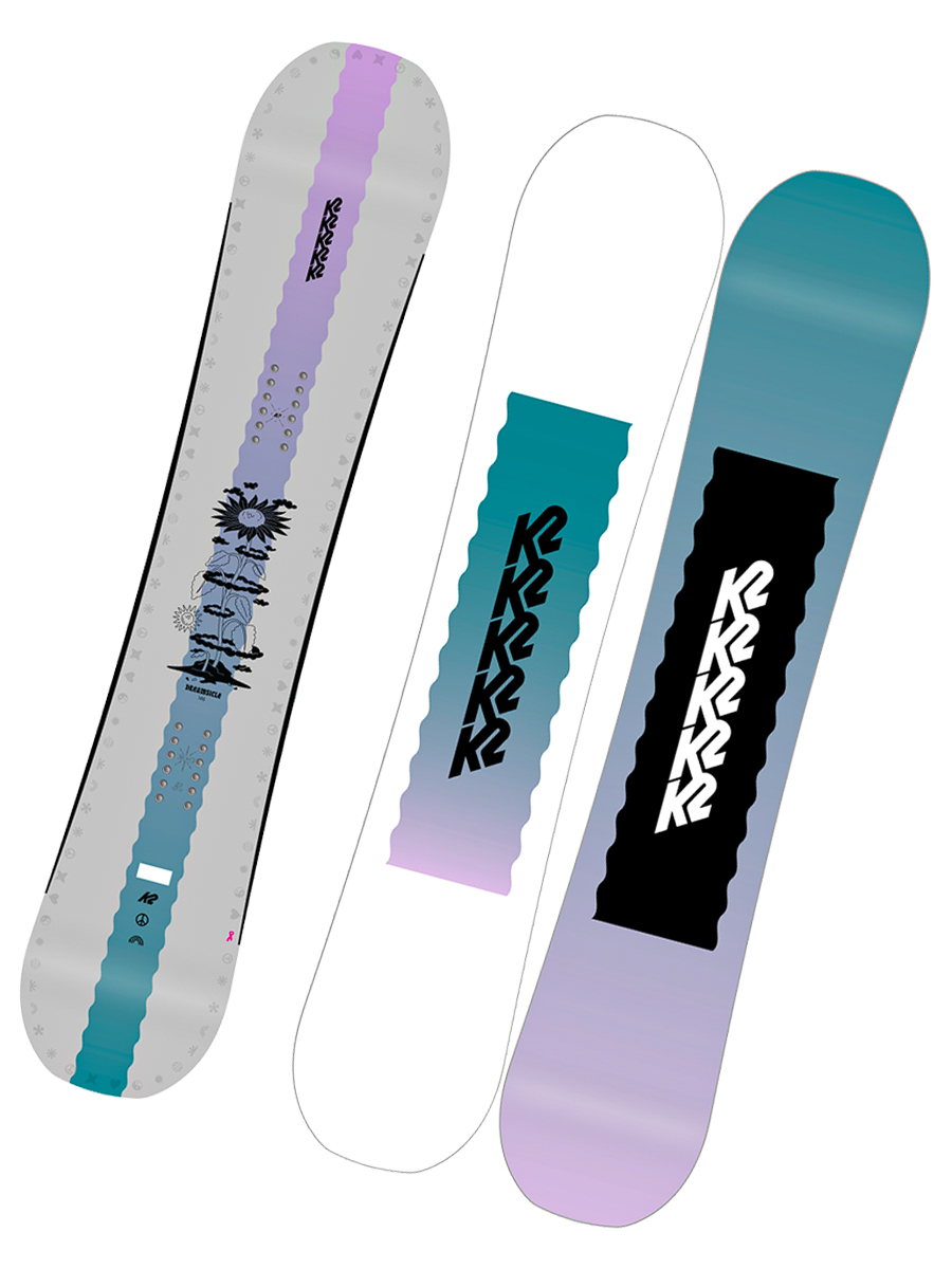 K2 DREAMSICLE dámský snowboard - 153 zelená