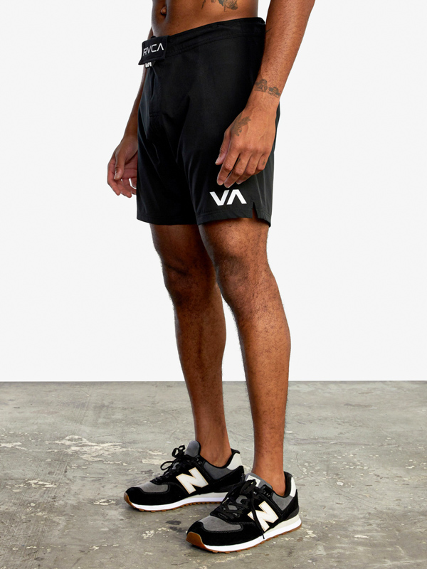 RVCA FIGHT SCRAPPER black pánské skate kraťasy - 34