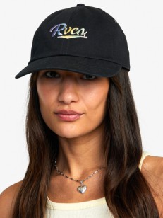 RVCA STAPLE DAD black