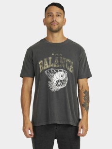 RVCA HOOPS washed black