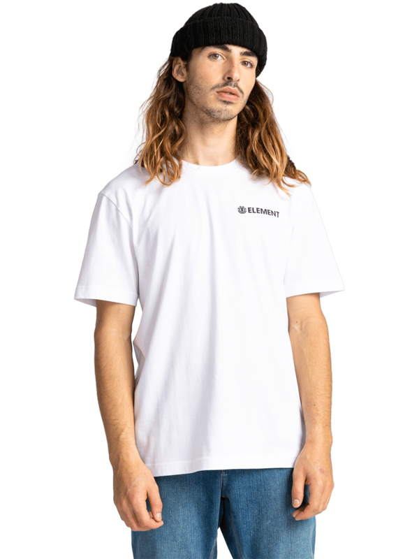 Element BLAZIN CHEST OPTIC WHITE pánské tričko krátký rukáv - M bílá