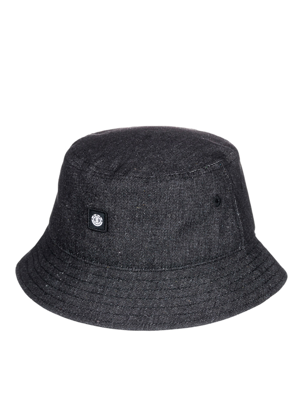 Element EAGER washed black pánský plátěný klobouk - L/XL