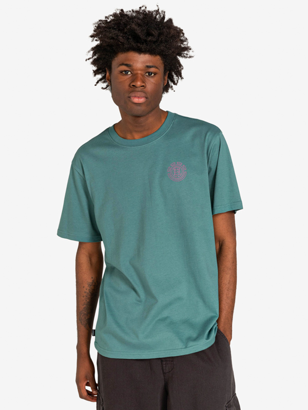 Element HOLLIS NORTH ATLANTIC pánské tričko krátký rukáv - XL zelená