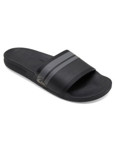 Quiksilver RIVI SLIDE BLACK/BLACK/GREY