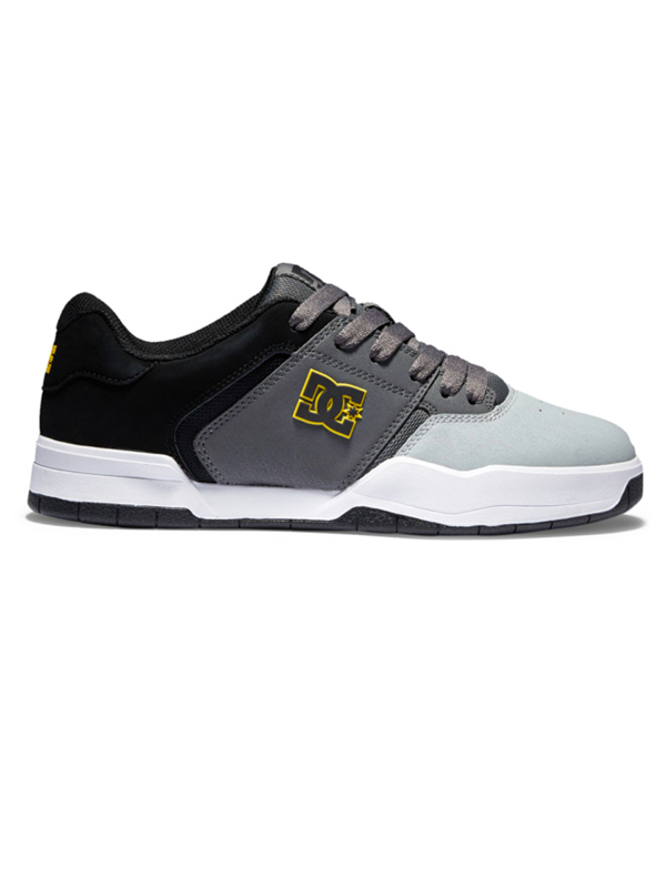 Dc CENTRAL BLACK/GREY/YELLOW pánské boty - 40,5EUR černá