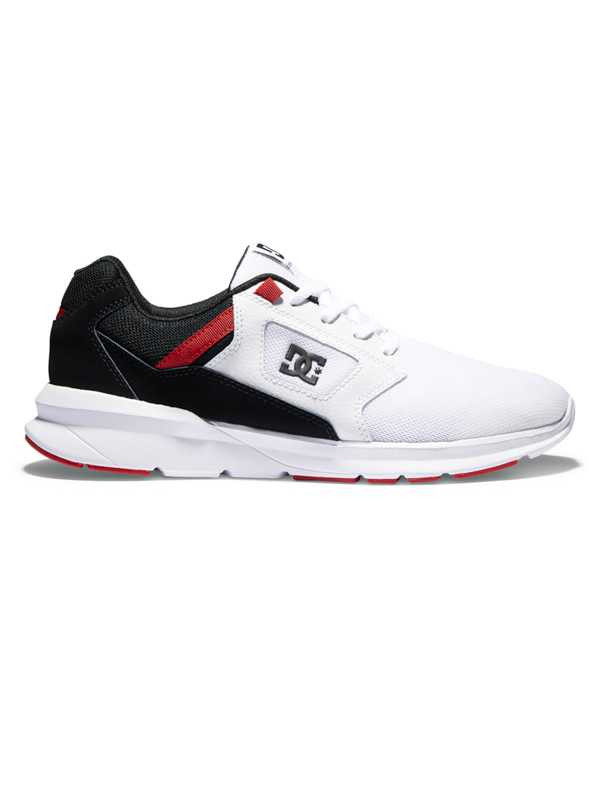 Dc SKYLINE WHITE/BLACK/TRUE RED pánské boty - 44,5EUR černá