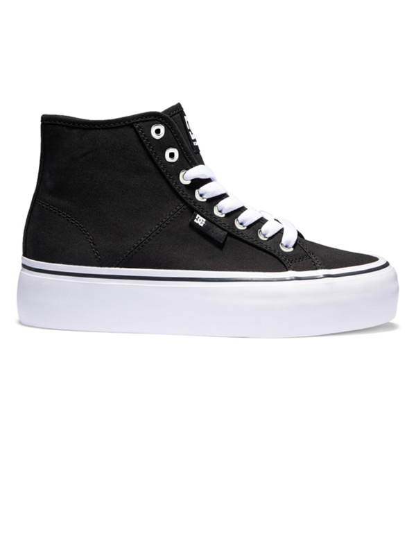 Dc MANUAL HI black/white dámské boty - 41EUR černá