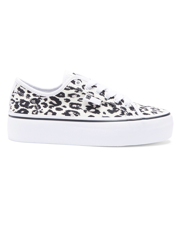 Dc MANUAL PLATFORM CHEETAH PRINT dámské boty - 37EUR černá