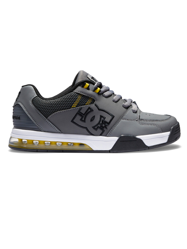 Dc VERSATILE GREY/YELLOW pánské boty - 47EUR šedá